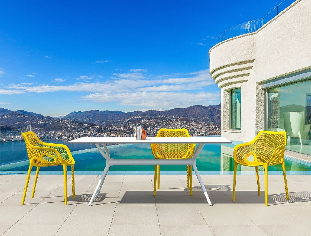 Кресло пластиковое Air XL Белое