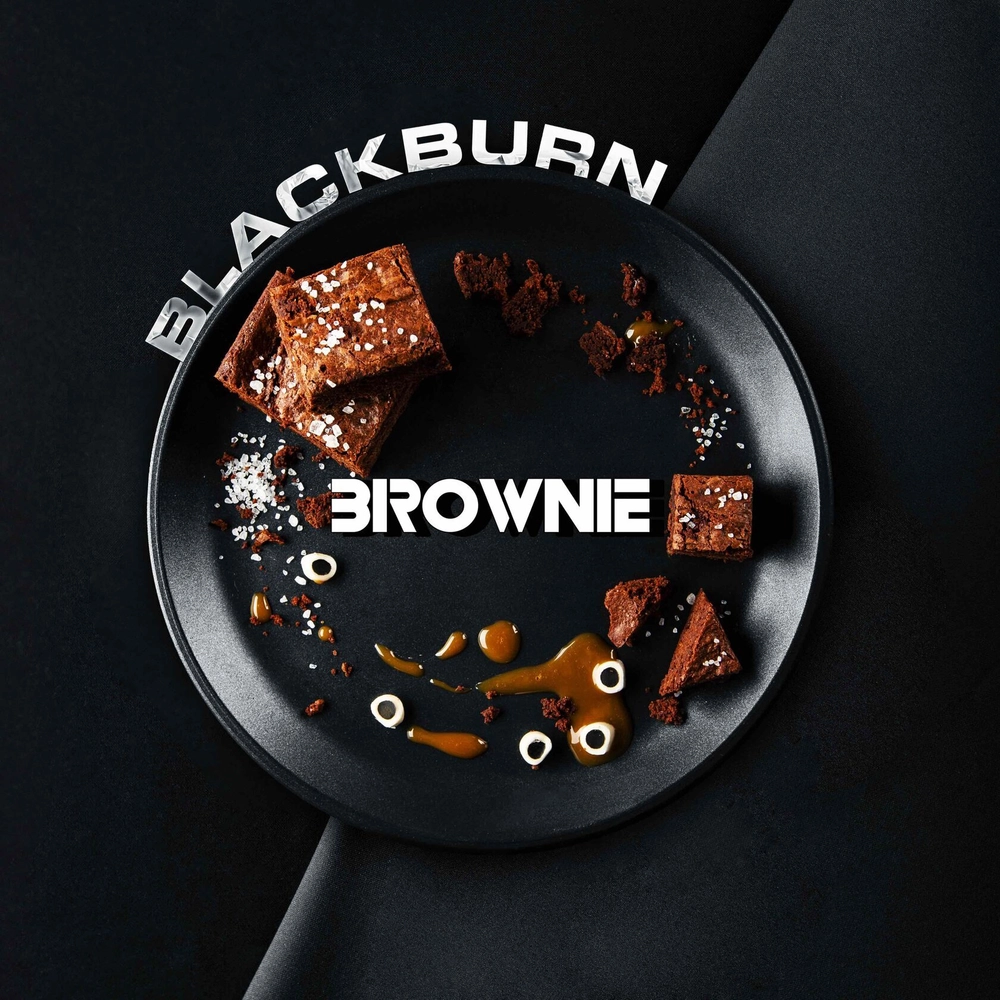BlackBurn Brownie Tabak (Zartes Schokoladendessert) 200g