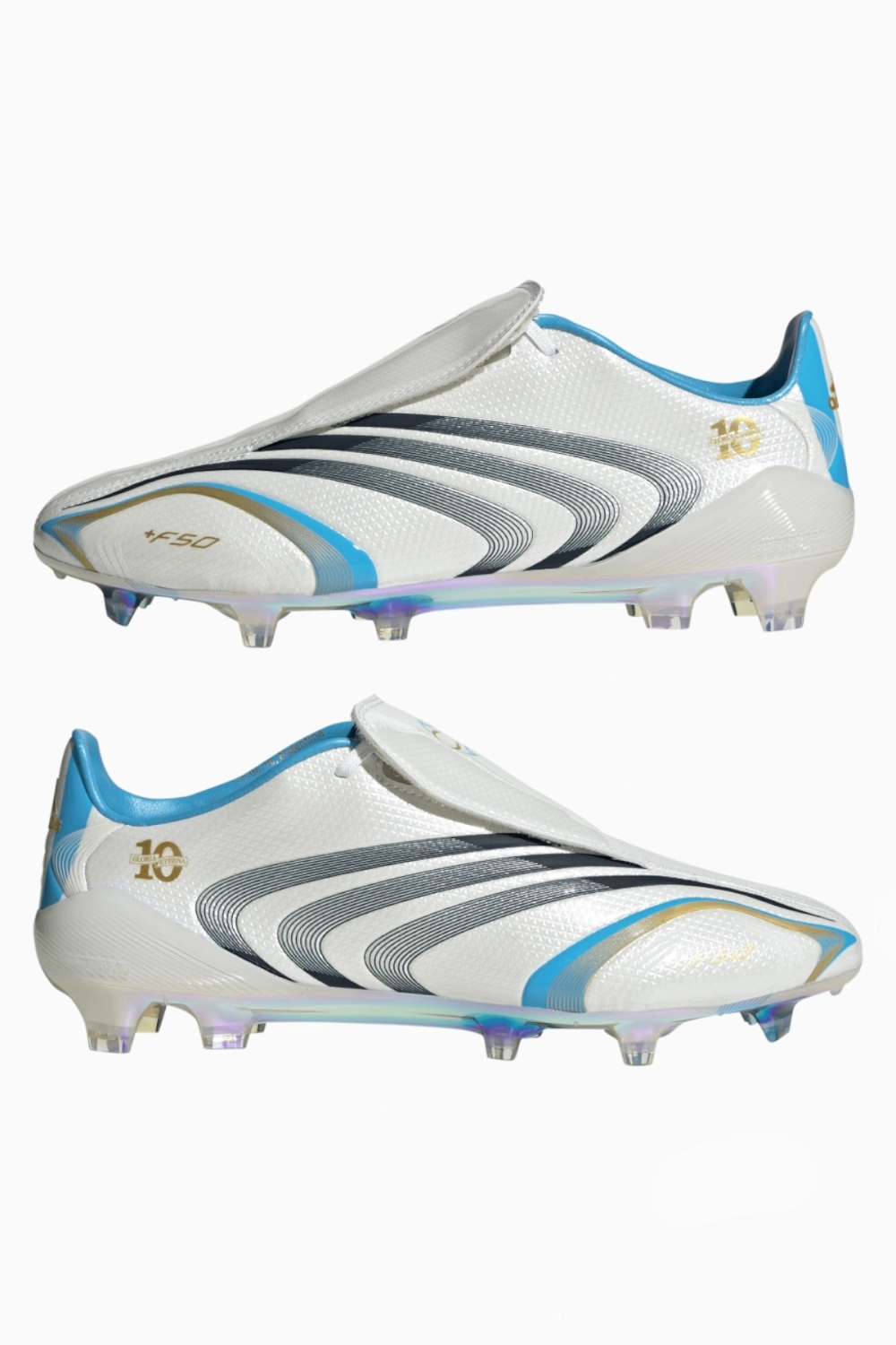 Бутсы adidas F50 Elite Messi Tunit FG - белый