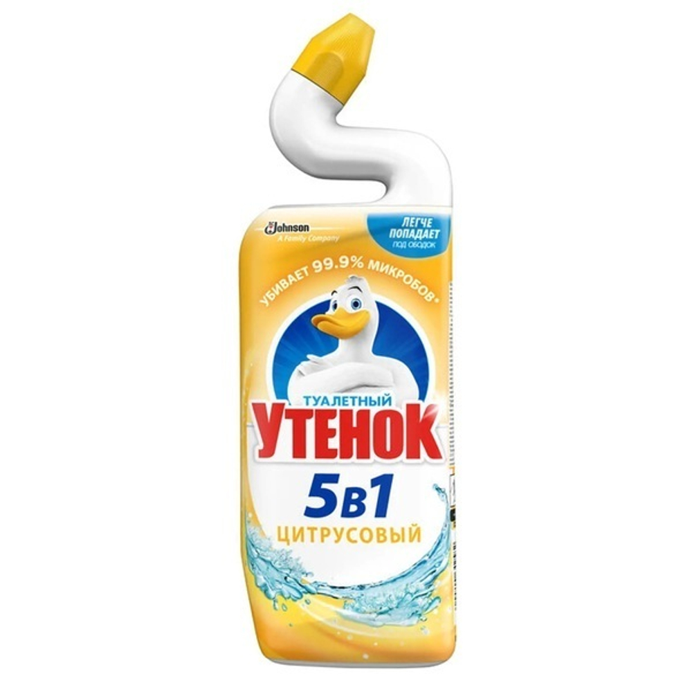 Средство против ржавчины ТУАЛЕТНЫЙ УТЕНОК Цитрус 5 в 1 500 мл