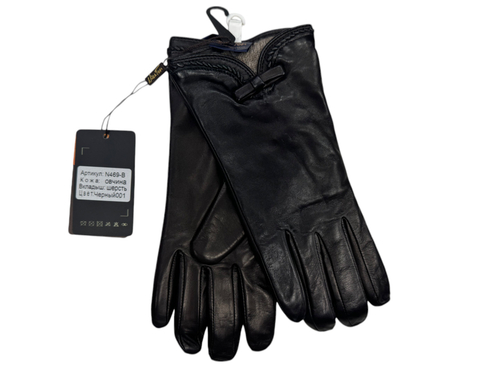 Перчатки.Женские.Материал верха: Кожаные люкс качества.Подклад: Трикотаж-шерсть.В упаковке 5 шт.