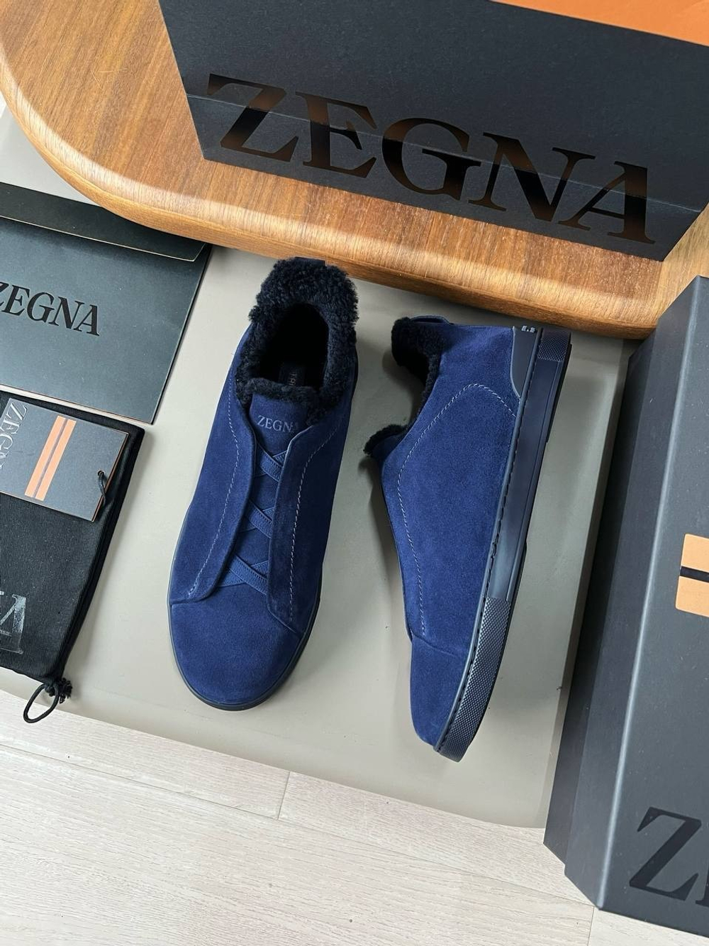 Мокасины Zegna
