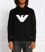 Худи Emporio Armani - черный(6L1MP6 1JHSZ)