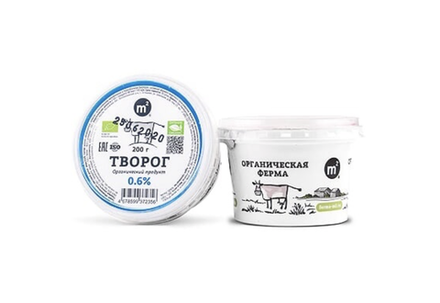 Творог 0,6%, Ферма М2, 200г