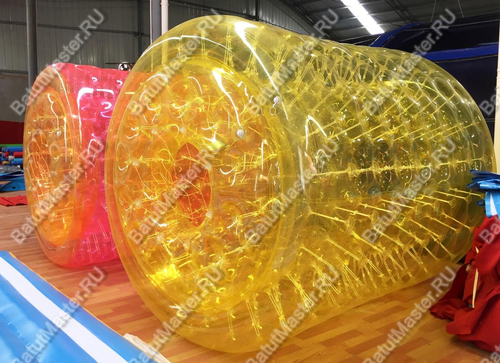 Аттракцион Водный роллер "Сочный лимон" ПВХ 2.6*2.2*2.2 м