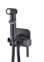 Смеситель с гигиеническим душем встраиваемый Lemark Solo - LM7165BL