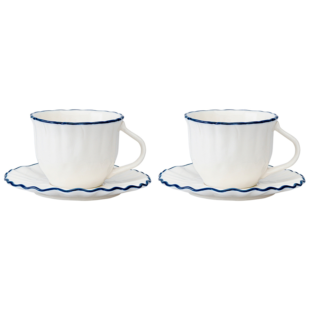 Набор чайных пар santorini, 220 мл, 2 шт.