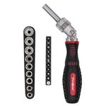 Набор реверсивно-рычажная отвертка с битами, 20 предметов---