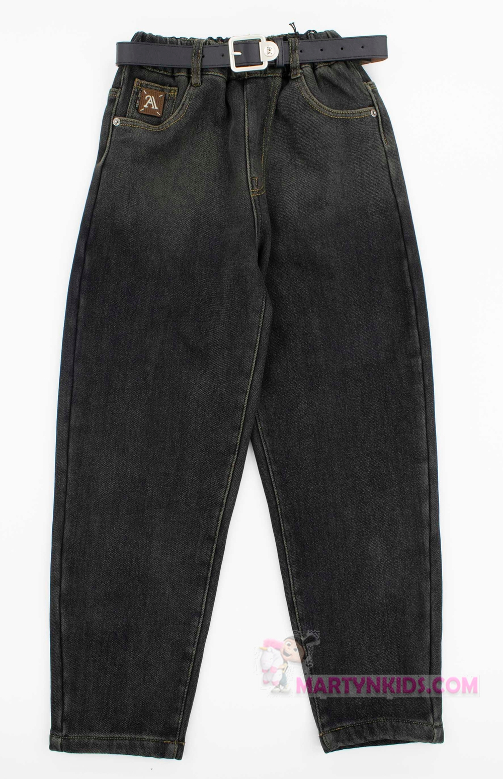 джинсы на резинке утепленные А "Maper" 5003