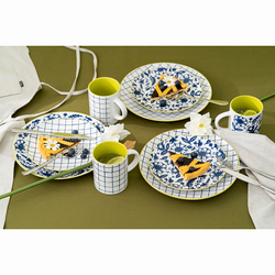 Набор тарелок bright traditions, D21,5 см, 2 шт.