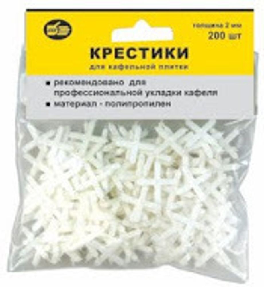 Крестики д/кафеля 6,0мм  по  75шт.    (888)  3980760