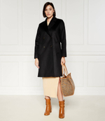 Хлопковое пальто Weekend MaxMara - черный(250160526)