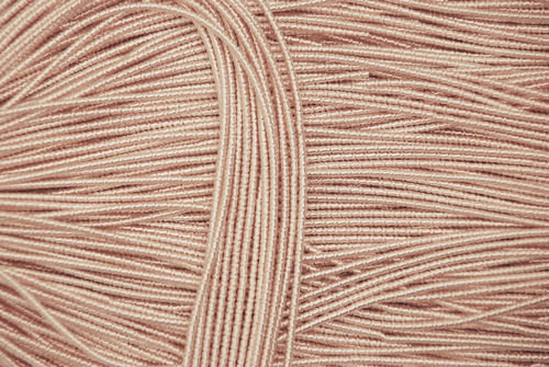 Фигурная канитель "Бамбук"  золото розовое 2,1мм