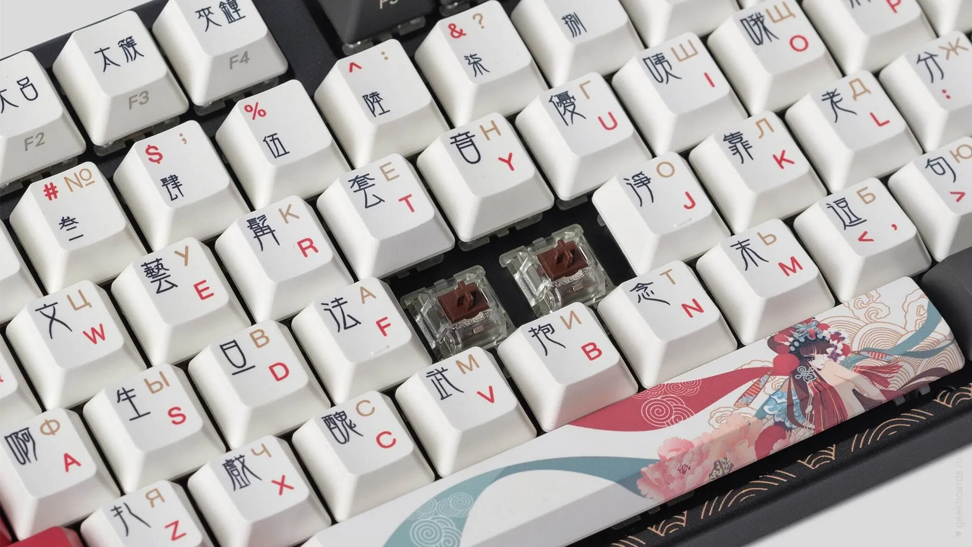 Varmilo Beijing Opera V2 87 — купить на сайте профессиональных клавиатур  Geekboards