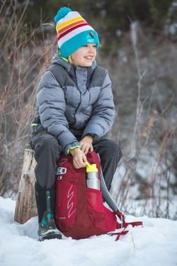 Детская термобутылка Klean Kanteen Insulated Kid Classic Narrow 12oz (355мл) Brushed Stainless