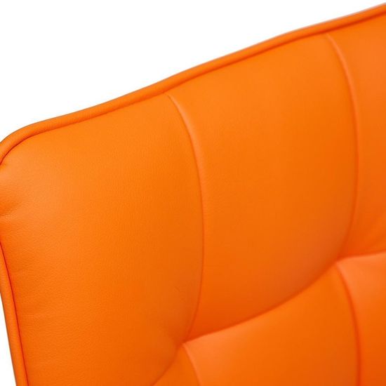 Кресло Tetchair ZERO кож/зам, оранжевый, 14-43