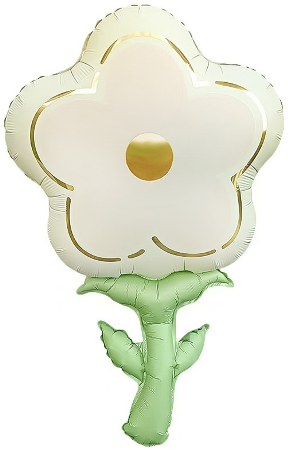 Шар Цветок Кремовый (33''/84 см)