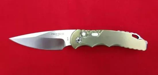 Складной нож Pro -Tech TR-5 PR/T546 c клинком из стали CPM-S35VN, рукоять титан