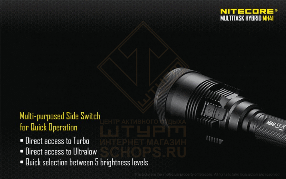 Фонарь Nitecore MH41