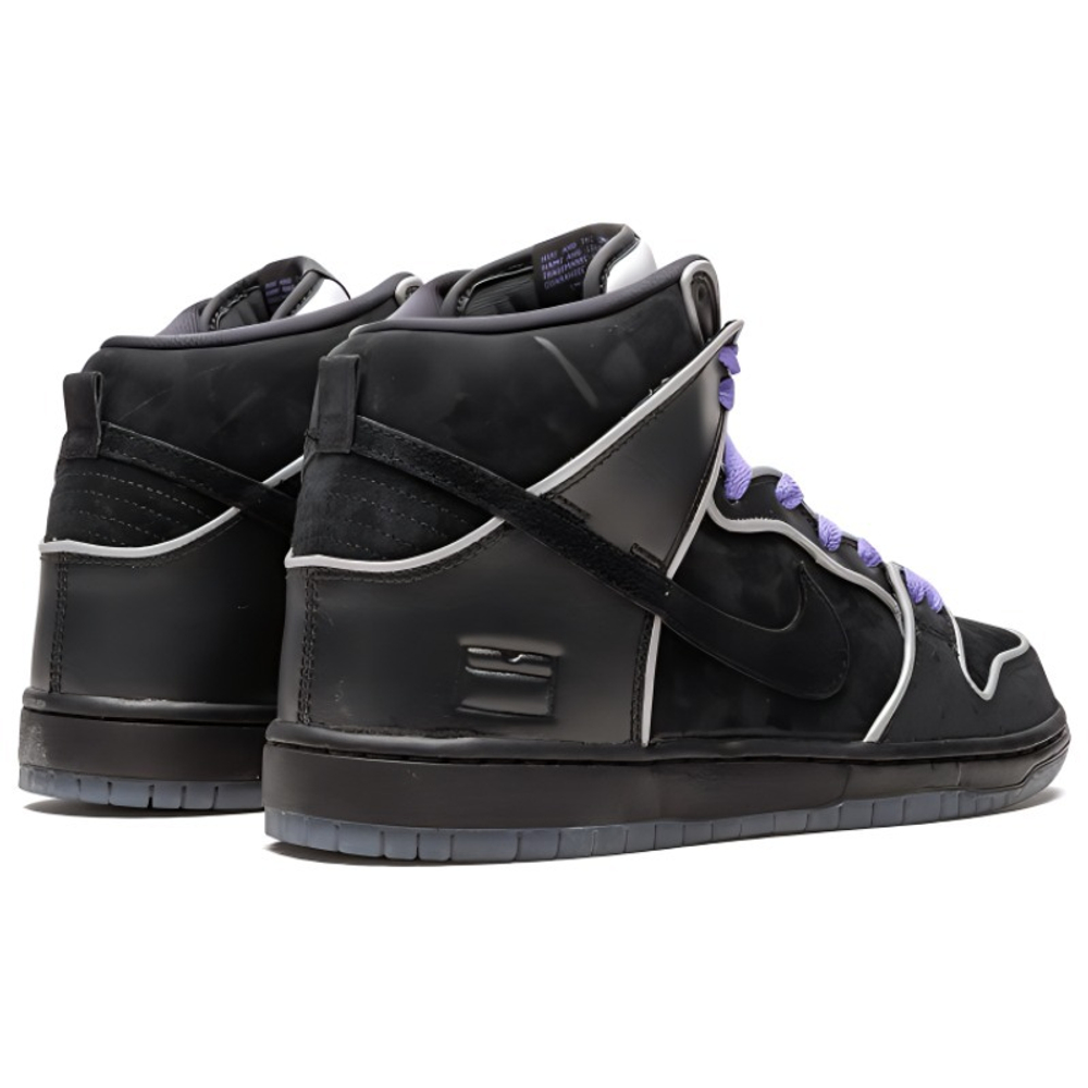 Nike black purple cheap
