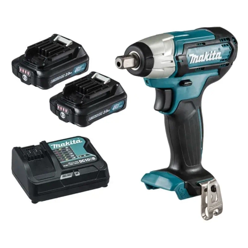 Makita TW141DWAE аккумуляторный гайковерт (2 x 2 Ач, ЗУ)