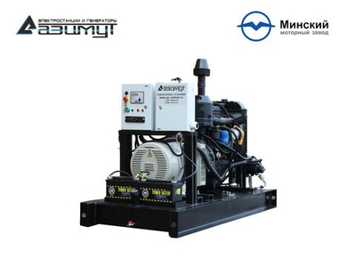Дизельный генератор Азимут АД-16С-Т400-1РМ1 ММЗ