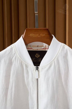 Льняная ветровка Loro Piana