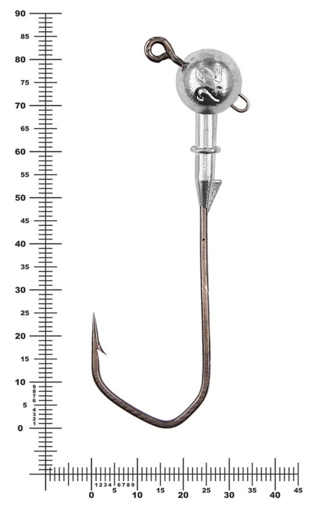 Джиг некрашеный Stinger Eye Jig, крючок Vido Craft VD-079 8/0 (3шт/уп)