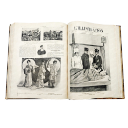 [Подшивка журнала] L’illustration, 1904. – № 3175-3200 (январь-июнь).