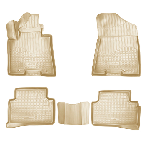 Ковры в салон Norplast/Unidec для Hyundai Tucson в кузове TL (2015-), Бежевый, арт.NPA11-C31-560-B