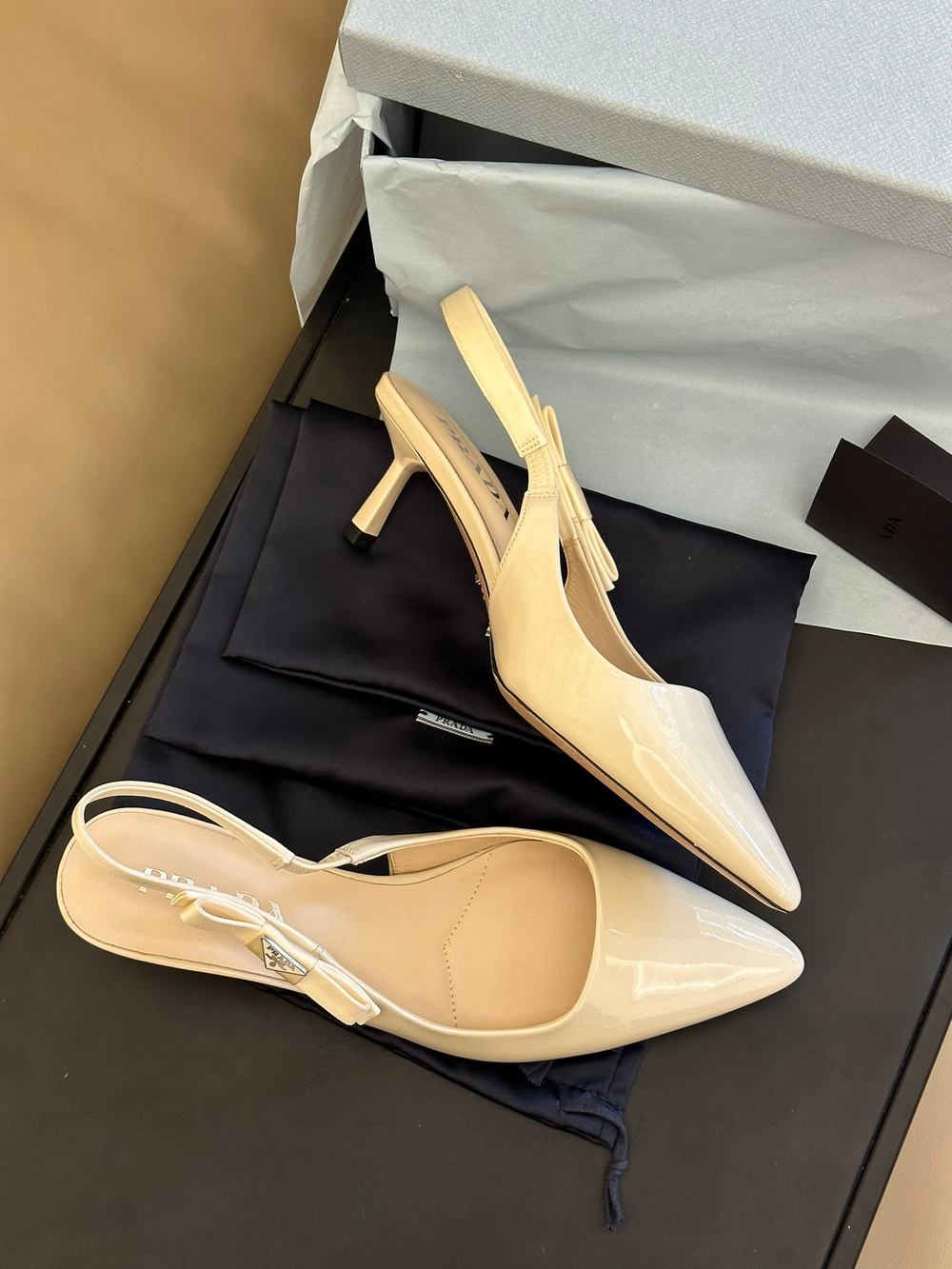 Prada Slingbacks 4.5 cm