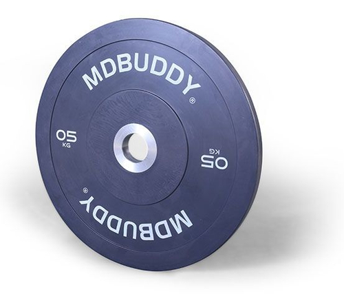 Диск бампированный обрезиненный MD Buddy MD1027 10 кг