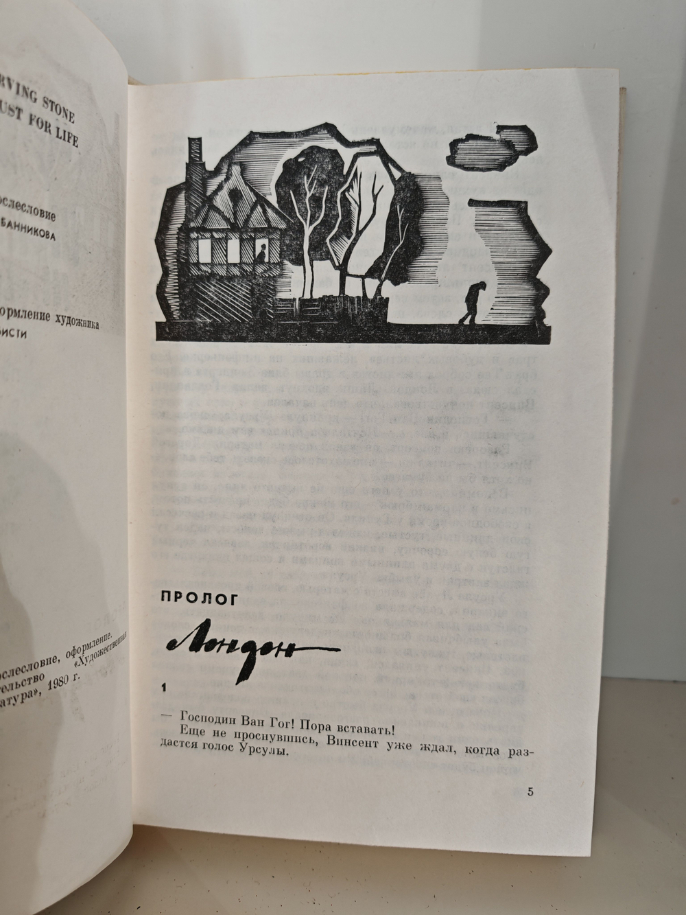 Жажда жизни. Повесть о Винсенте Ван Гоге