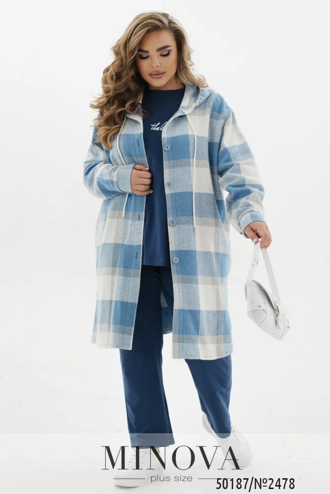 Костюм 2478-джинс Minova