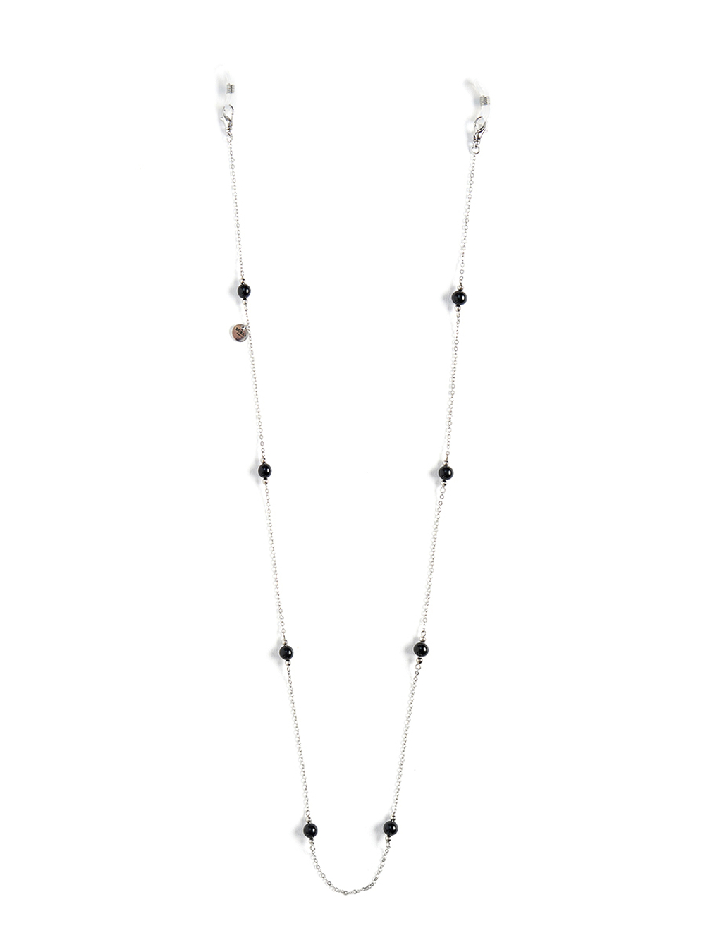 Цепочка на очки "Graini" с черным агатом