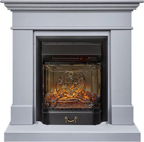 Каминокомплект California STD CRM (Разборный) - Санд смоук с очагом Majestic FX M Black RC