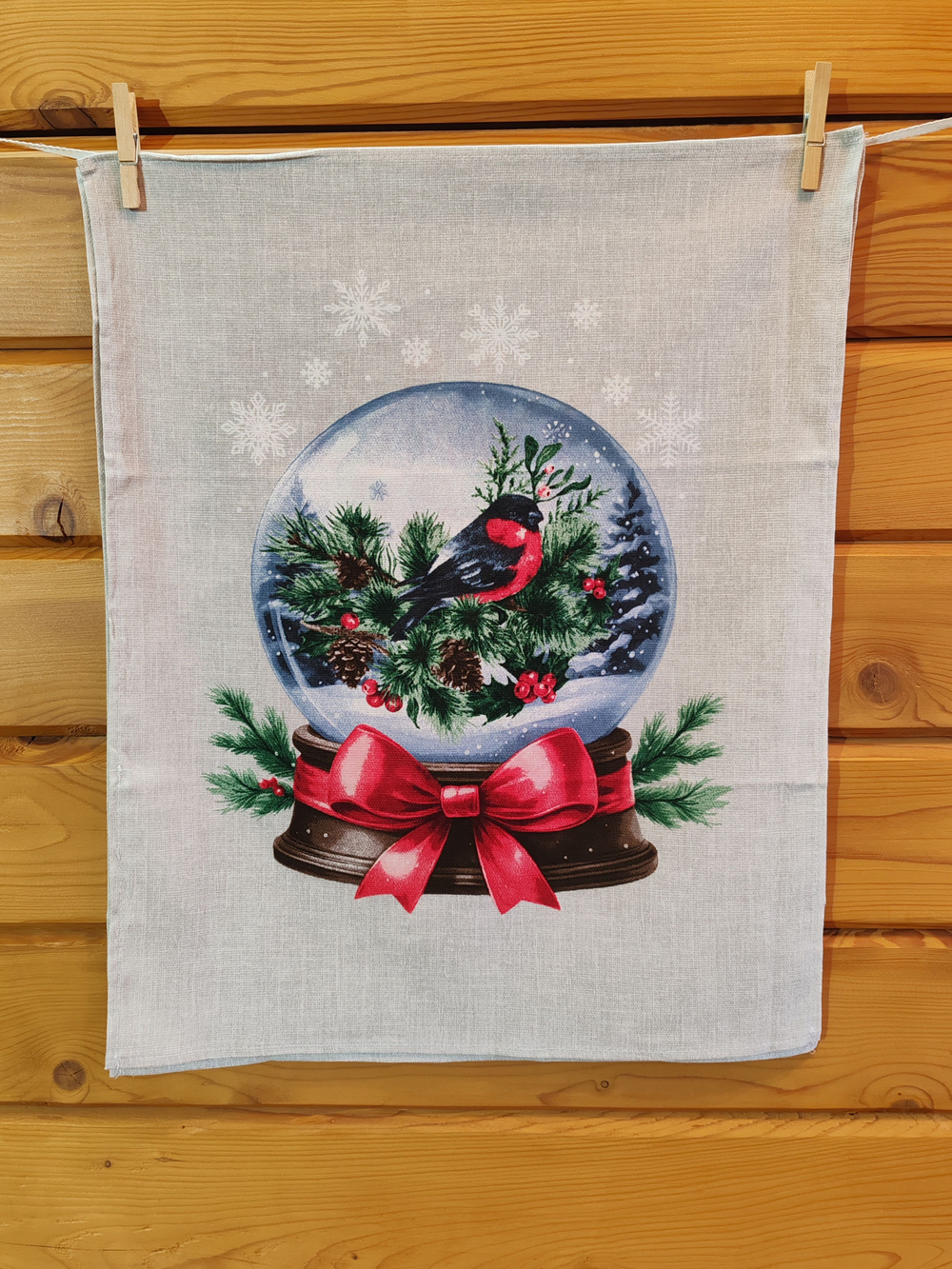 Набор кухонных полотенец, 3 шт , 45х60 см , рогожка