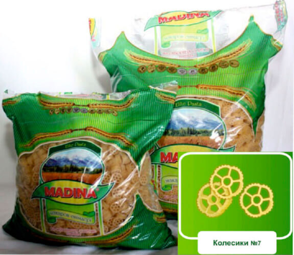 Макароны Мадина колесики 1 кг