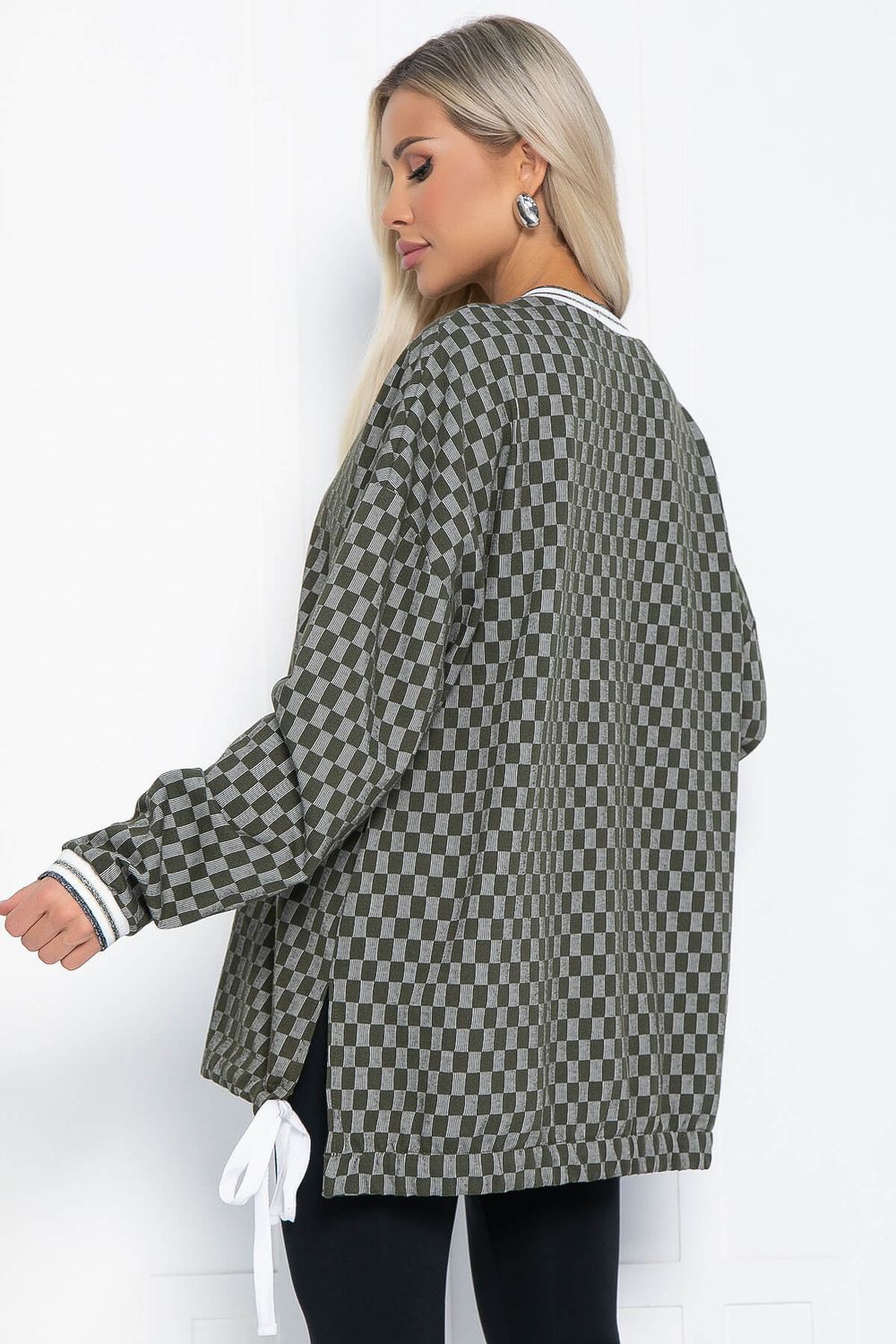 Свитшот Мания (хаки) Б12370-1 LT Collection