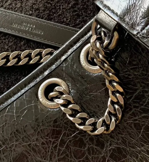 Женская сумка на плечо Saint Laurent Niki черный