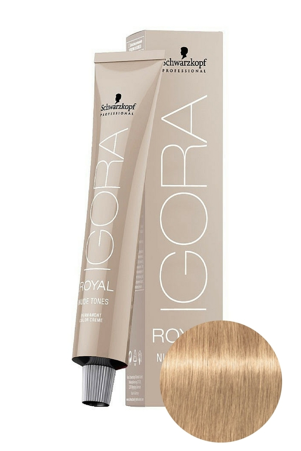 Краска для волос 10-46 Экстра светлый блондин бежевый шоколадный Igora Royal Nude Tones Collection, Schwarzkopf Professional, 60 мл