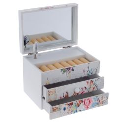 GAEM Шкатулка для украшений музыкальная, L17 W12 H13 см