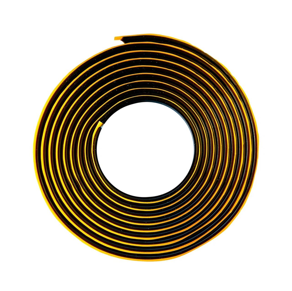 Герметик Твердый автомобильный бутиловый черный в катушке 4Мх8мм