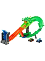 Автотрек Хот Вилс Монстр Трак Dragon Destruction JFR06
