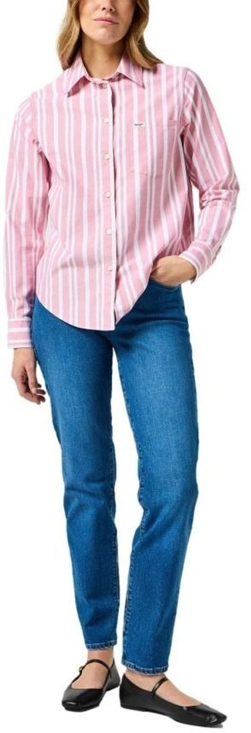 Джинсы Wrangler STRAIGHT BLUE ABYSS синий