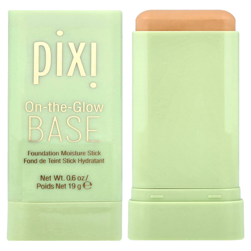 Pixi Beauty, On-The-Glow Base, увлажняющий стик для тональной основы, бежевый, 19 г (0,6 унции)