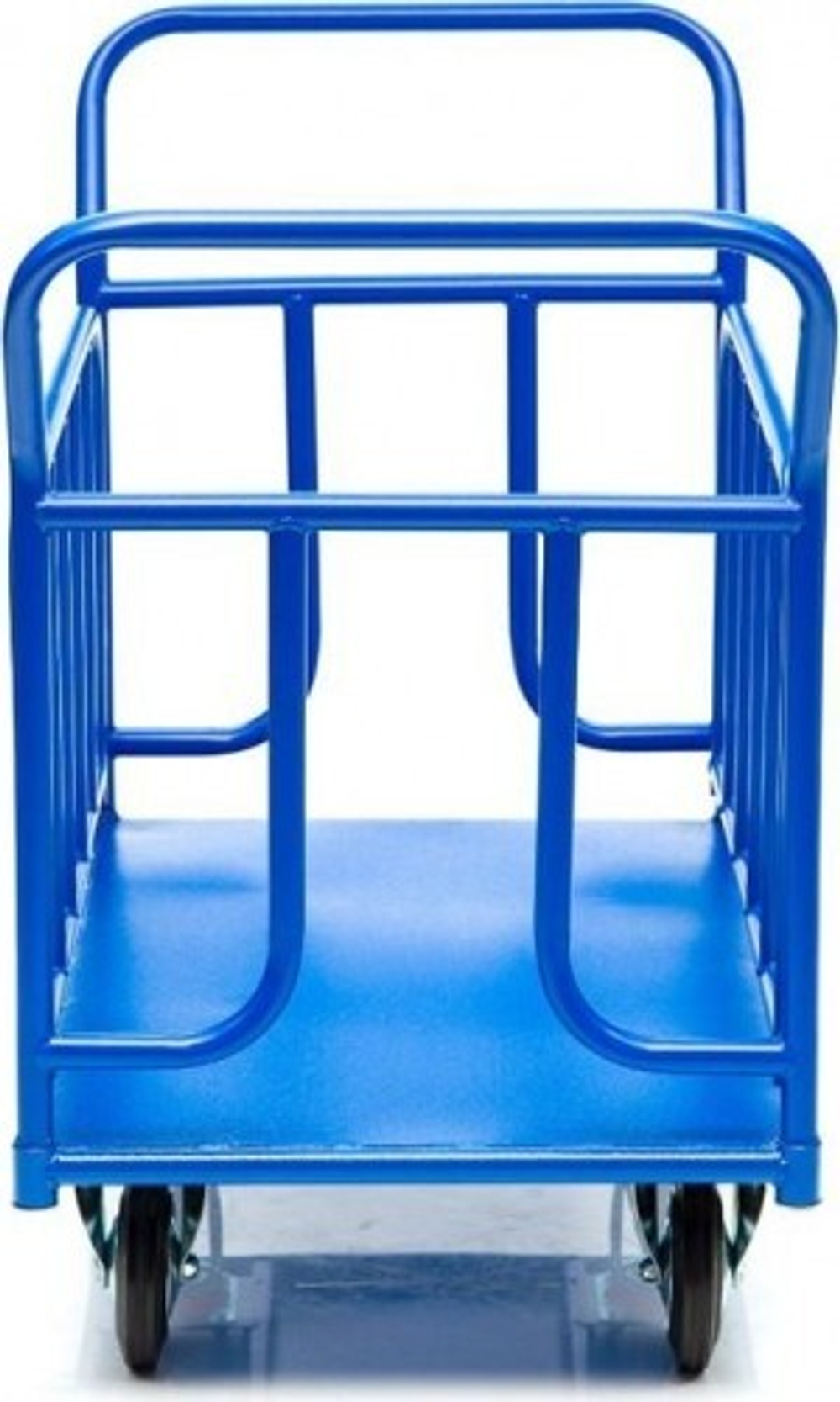 Тележка платформенная СТЕЛЛА-ТЕХНИК КПО-300Т-125 с бортами, 600х1000мм КПО-300Т-125-И