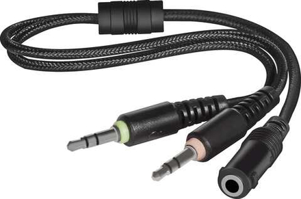 Гарнитура Defender Shadow (2x3.5 Jack 3pin) Black