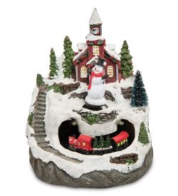 XM-752/1 Новогодняя миниатюра с подсветкой