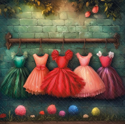 Сказочный гардероб №1 - фон неопреновый